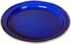 Emaille Teller flach