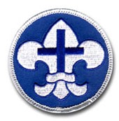 BPS-Lilien-Aufnäher