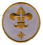 BPS-Goldlilie Aufnäher