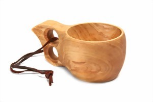 Kuksa B - Holztasse aus Birkenholz